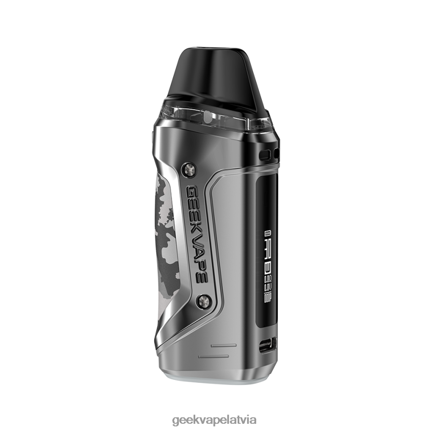 Geekvape 2 (aegis nano 2) komplekts 1100mah mēness pelēks 488BF258- Geek Bar Cena