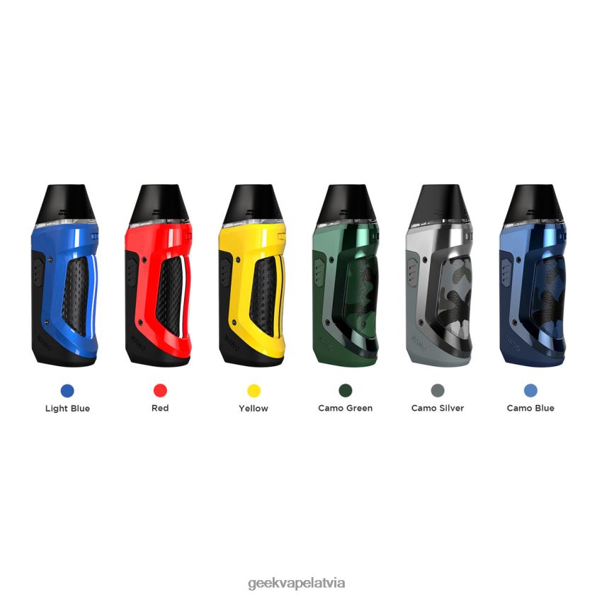 Geekvape aegis nano komplekts 800mah camo sudrabs 488BF2127- Geek Vape Online