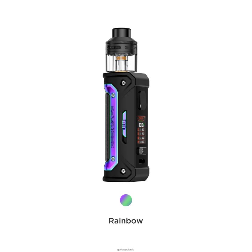 Geekvape e100i komplekts 3000mah varavīksne 488BF2146- Geek Vape Cena