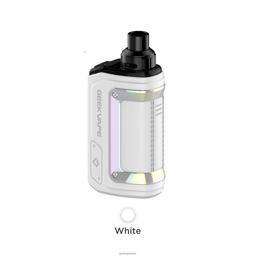 Geekvape h45 (aegis hero 2) pod mod komplekts 1400mah 4ml balts 488BF2100- Geek Bar Shop