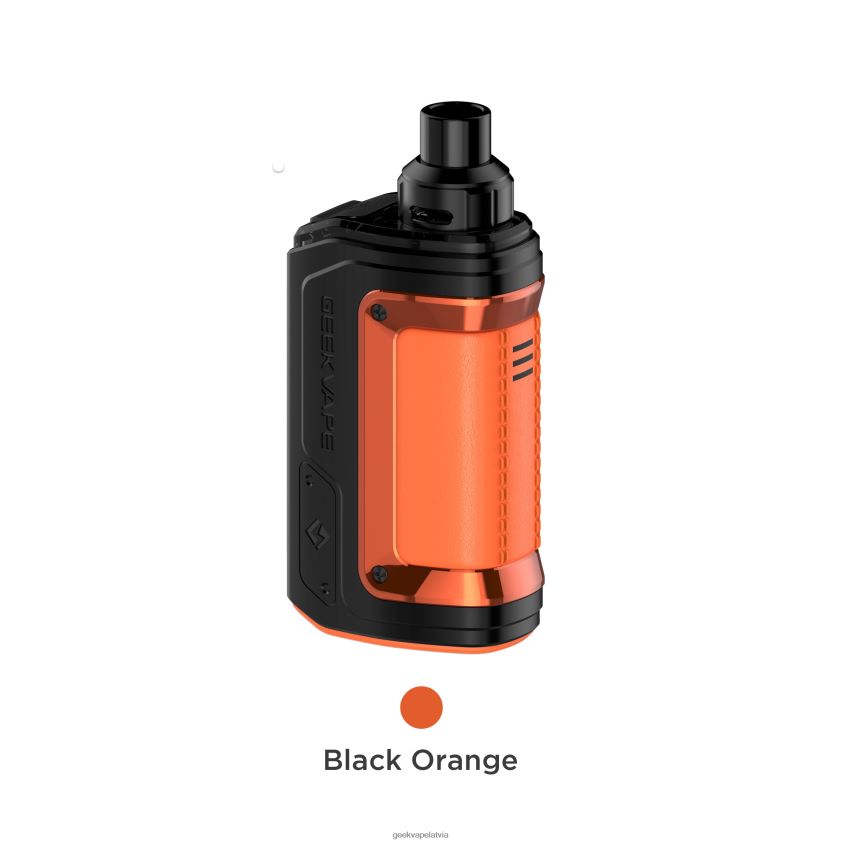 Geekvape h45 (aegis hero 2) pod mod komplekts 1400mah 4ml melns oranžs 488BF299- Geek Bar Vape