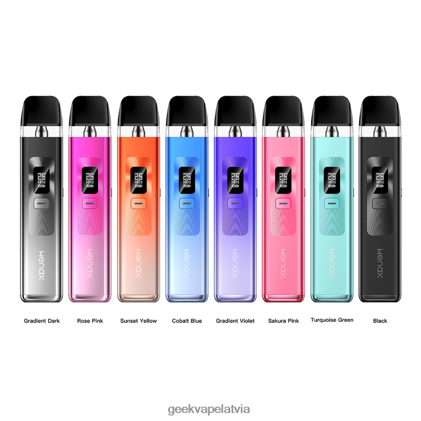 Geekvape Wenax q pod sistēmas komplekts 1000mah gradienta violeta 488BF2158- Geek Bar Cena
