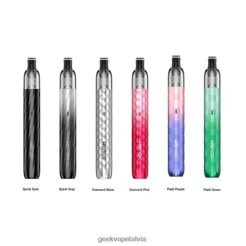 Geekvape Wenax m1 pod komplekts 800mah dimanta sudrabs 488BF2183- Geekvape Latvia