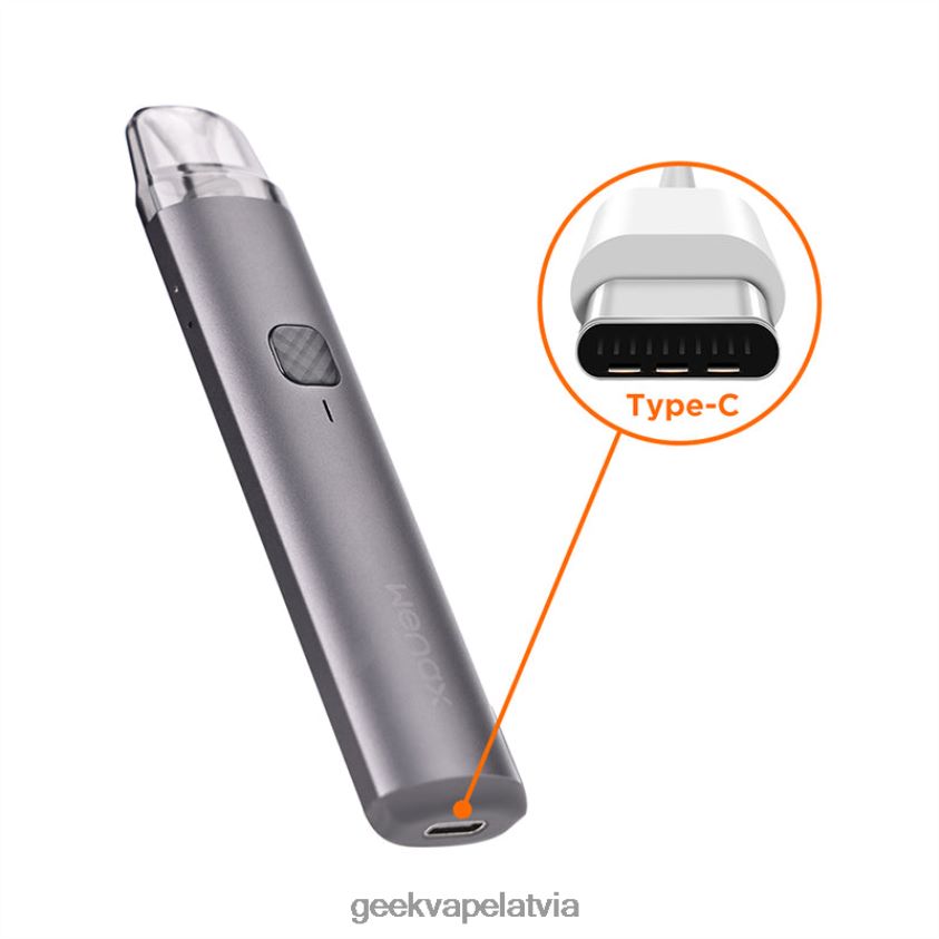 Geekvape wenax h1 sākuma komplekts 1000mah zils 488BF2111- Geekvape Latvija