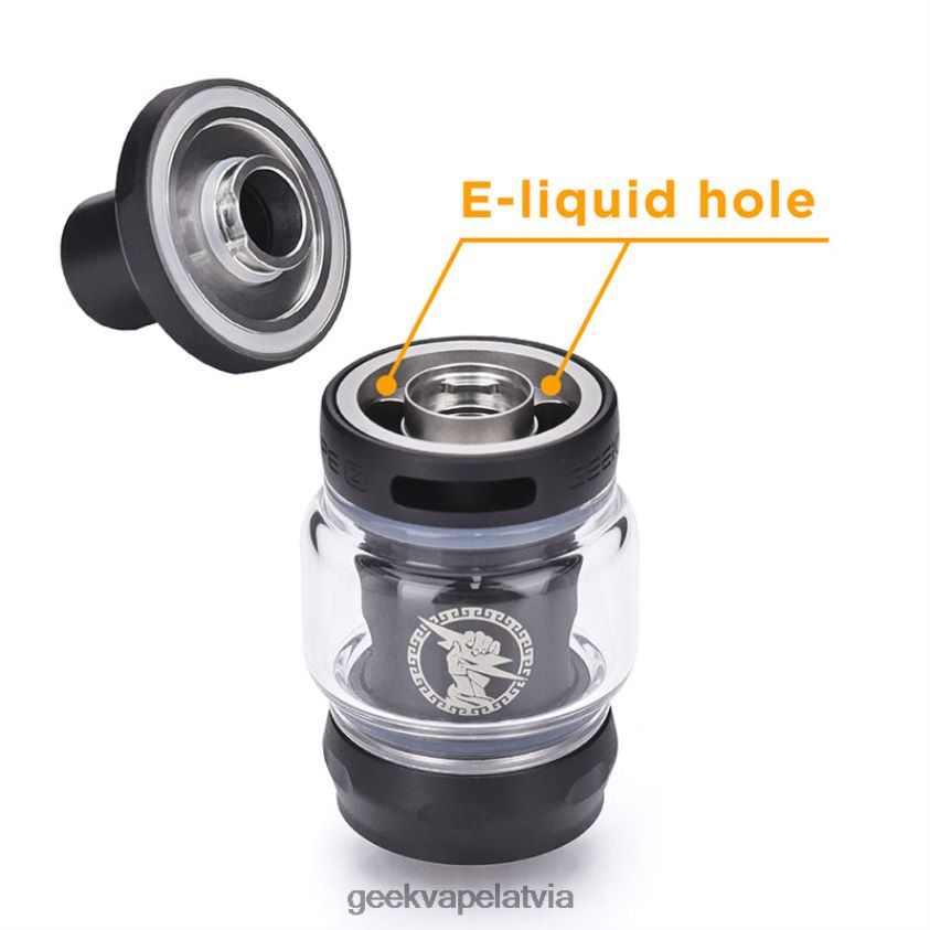 Geekvape z (zeus) nano 2 tvertne 3,5 ml melns 488BF2221- Geekvape Latvija